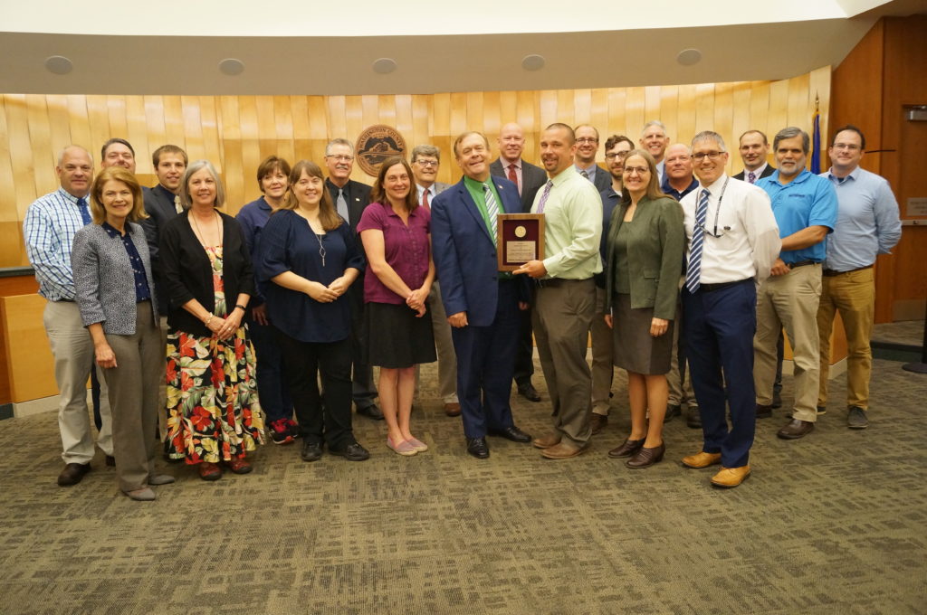 Washington County And Swwd Receive Award Of Excellence For The